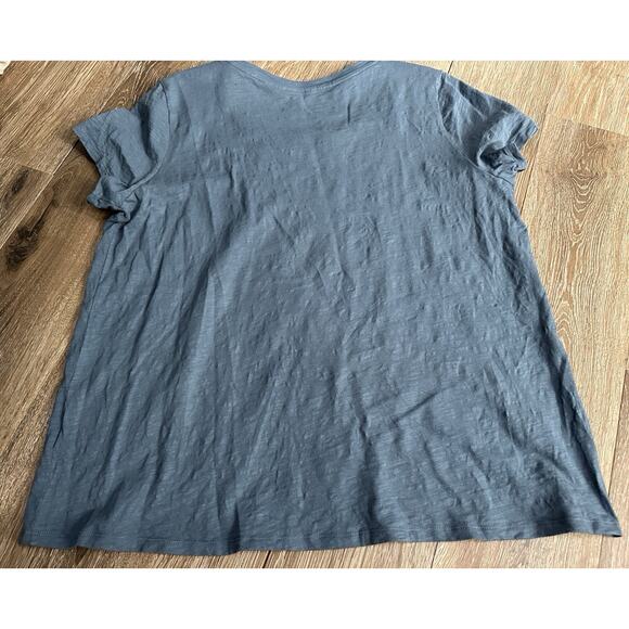 Lauren Conrad “You, Me & the Sea” Shirt – Women’s XXL – Blue – EUC - Picture 4 of 4